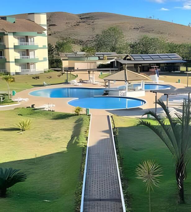 Aconchegante Flat B308 - Refugio No Aldeia Das Aguas บาร์ราโดปิไร ภายนอก รูปภาพ