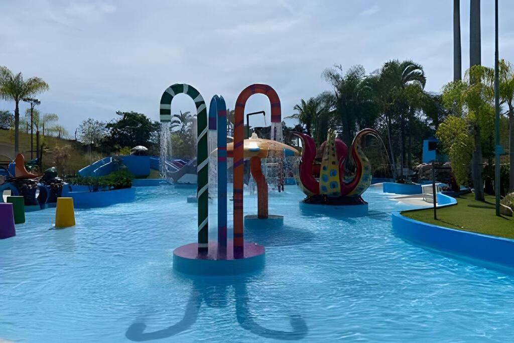 Aconchegante Flat B308 - Refugio No Aldeia Das Aguas บาร์ราโดปิไร ภายนอก รูปภาพ