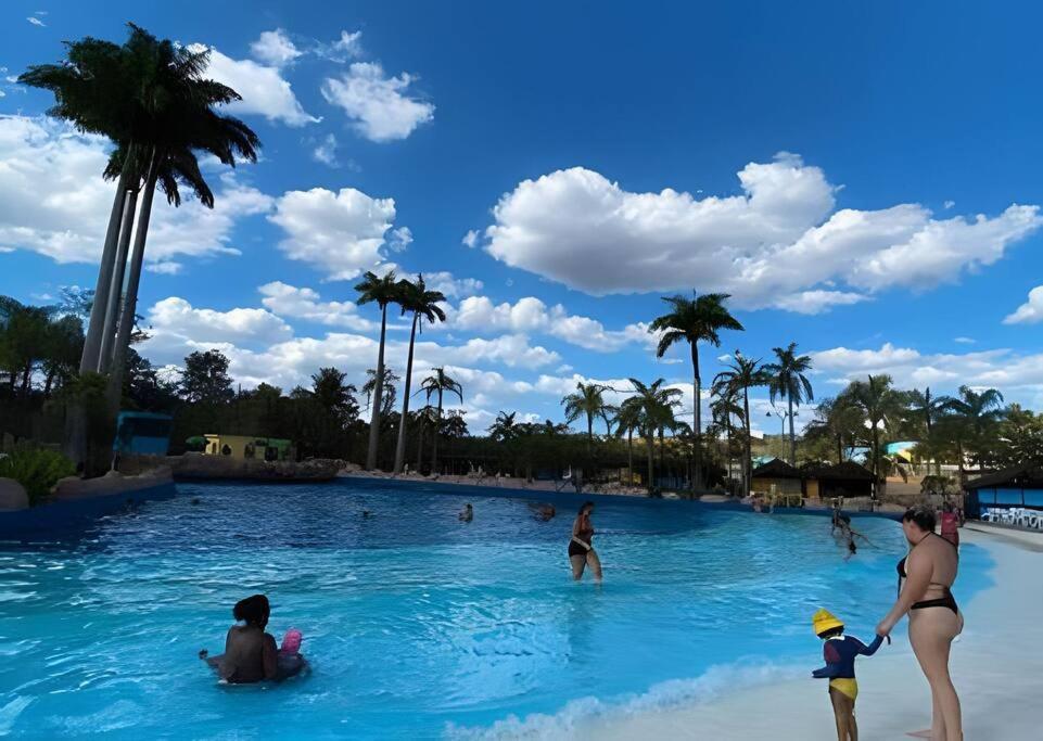 Aconchegante Flat B308 - Refugio No Aldeia Das Aguas บาร์ราโดปิไร ภายนอก รูปภาพ
