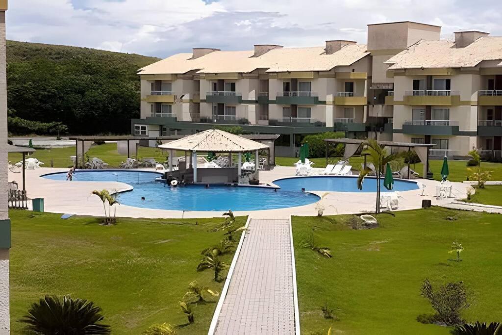 Aconchegante Flat B308 - Refugio No Aldeia Das Aguas บาร์ราโดปิไร ภายนอก รูปภาพ